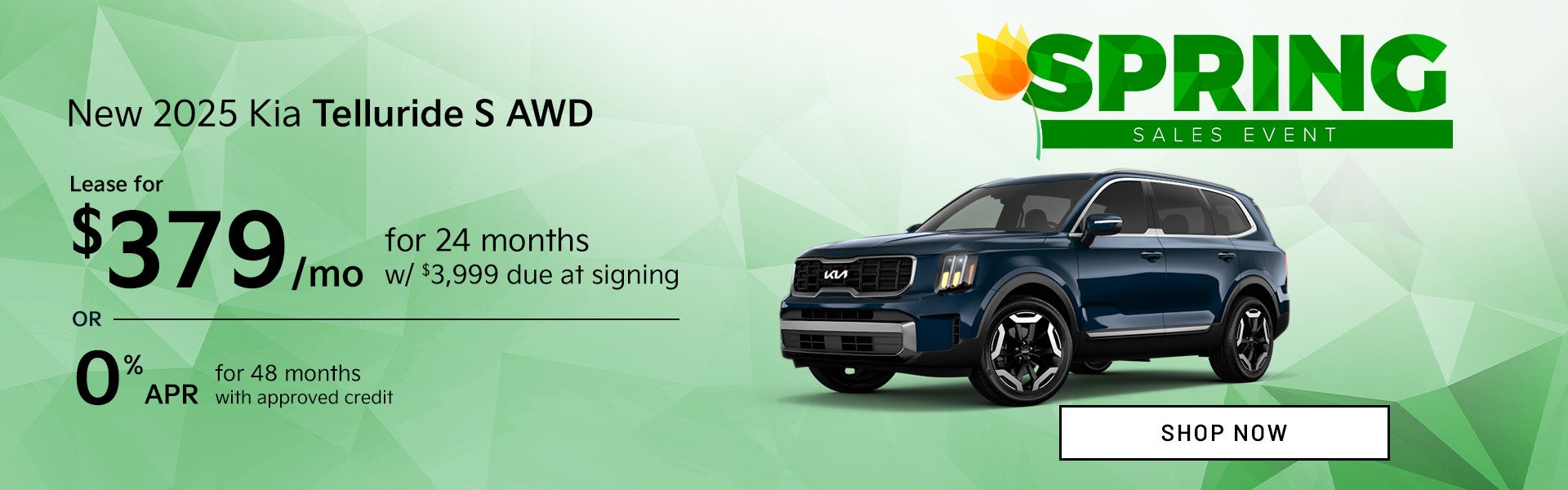 New 2025 Kia Telluride S AWD