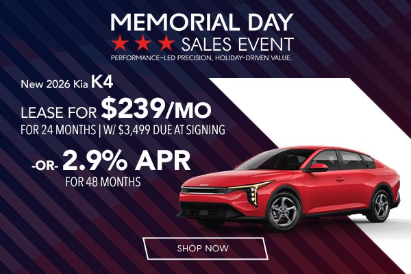 New 2026 Kia K4