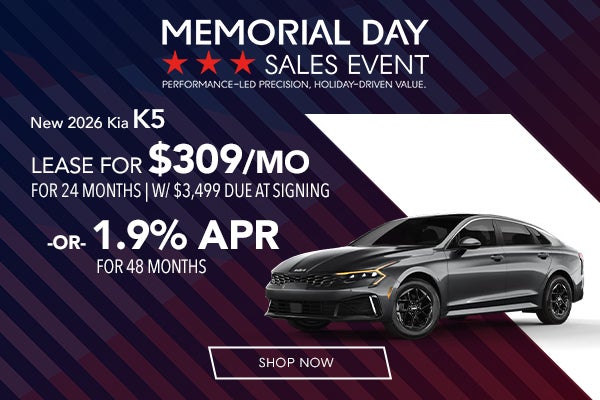 New 2026 Kia K5