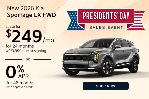 New 2026 Kia Sportage LX FWD