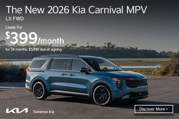 New 2026 Kia Carnival MPV LX FWD